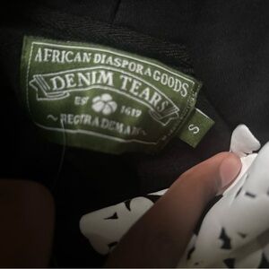 Denim Tears hoodie black